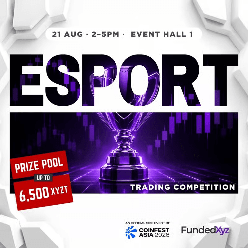 FundedXYZ Esports Trading Competition — Coinfest Asia 2026