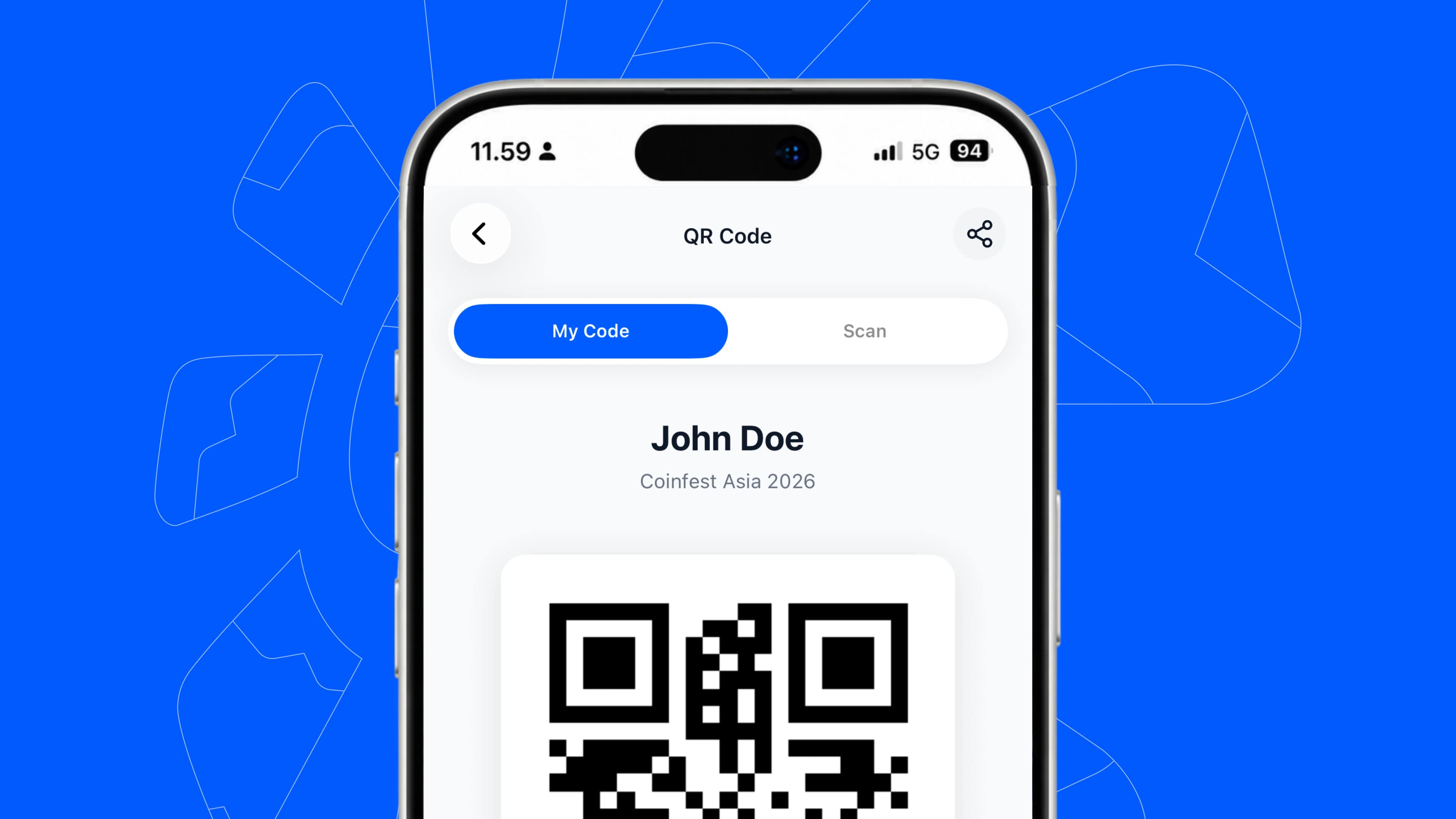 Coinfest Asia app — Scan & Connect